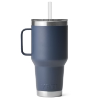Термокружка YETI Rambler Straw Mug 994 цвет Navy превью 3