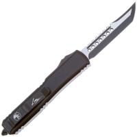 Нож автоматический MICROTECH Ultratech Hellhound клинок M390 рукоять алюминий 6061-T6 цв. Black превью 4