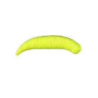 Червь BERKLEY Gulp Floating Pinched Crawler (14 шт.) цв. Chartreuse