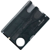 Швейцарская карточка VICTORINOX Swiss Card Nailcare 8 функций цв. Черный полупрозрачный