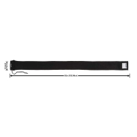 Чехол для оружия ALLEN Gun Sock with ID Label 132 см цвет Black превью 6