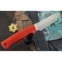 Нож OWL KNIFE Ulula сталь N690 рукоять G10 Красная превью 6