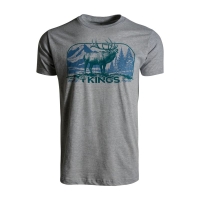 Футболка KING'S Herd Bull Tee цвет Heather Grey