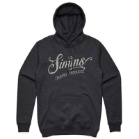 Толстовка SIMMS Lager Script Hoody цвет Charcoal Heather