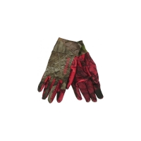 Перчатки HARKILA Moose Hunter 2.0 Fleece Gloves цвет Mossy Oak Break-Up Country / Mossy Oak Red