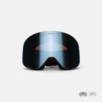 Маска WHITELAB Edge цв. Black цв. ст. Silver