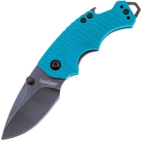 Нож складной автоматический KERSHAW Shuffle сталь 8Cr13MoV рукоять Термопластик GRN цв. Бирюзовый