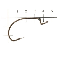 Крючок офсетный VARIVAS Second Bite Monster Class № 4/0 (4 шт.)