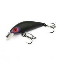 Воблер JACKALL Chubby Minnow 35 цв. mat black превью 2
