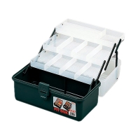 Ящик рыболовный MEIHO Fit Box № 3030 цвет прозрачный / зеленый превью 2