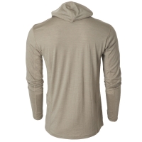 Худи BANDED Base Merino Wool Hoodie 180 г цвет Lt. Chocolate превью 2