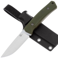 Нож с фиксированным клинком OWL KNIFE Barn сталь JM390 рукоять стеклотекстолит G10 цв. Оливковый превью 2