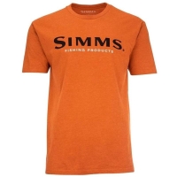 Футболка SIMMS Logo T-Shirt цвет Adobe Heather