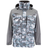 Куртка SIMMS Challenger Jacket '20 цвет Hex Flo Camo Grey Blue