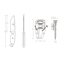 Нож туристический RUIKE Knife F118-G превью 4
