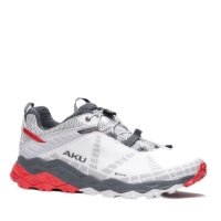 Light Grey / Red
