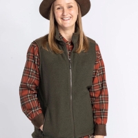 Жилет PINEWOOD WS Smaland Forest Fleece Vest цвет Hunting Green превью 3