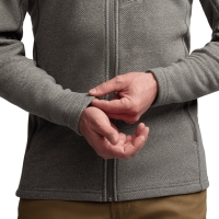 Толстовка SITKA Snowcrest Full-Zip Hooded Fleece цвет Woodsmoke Heather превью 3