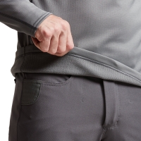 Водолазка SITKA Core Mid Wt Zip-T New цвет Woodsmoke превью 2