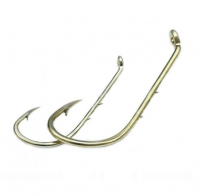 Крючок одинарный OWNER 50845 Ring BH № 1 (5 шт.)