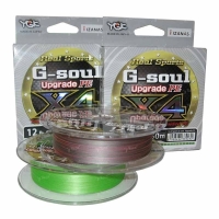 Плетенка YGK Real Sports G-Soul Upgrade PEx8 100 м цв. зеленый # 0,4