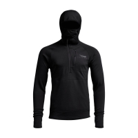 Водолазка SITKA Core Merino 330 Hoody цвет Black превью 1