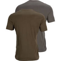 Футболка HARKILA Graphic T-Shirt (2 шт.) цвет Willow green / Grey превью 2