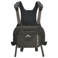 Сумка рыболовная SIMMS Tributary Hybrid Chest Pack 3 л цвет Basalt