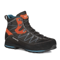 Ботинки треккинговые AKU Trekker Lite III GTX цвет Dark grey / Orange