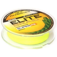 Плетенка SALMO ELITE BRAID SUPER PE Yellow 125 м 0,09 мм