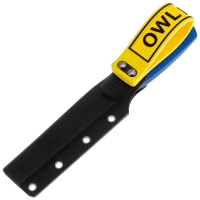 Нож с фиксированным клинком OWL KNIFE Barn сталь Elmax рукоять стеклотекстолит G10 цв. Синий превью 3
