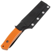Нож с фиксированным клинком OWL KNIFE Barn сталь JM390 рукоять стеклотекстолит G10 цв. Оранжевый превью 3