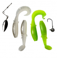 Набор приманок SAVAGE GEAR Cannibal Spinnerbait kit (4 + 2 шт.) р. S