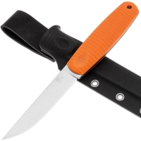 Нож с фиксированным клинком OWL KNIFE Barn сталь Elmax рукоять стеклотекстолит G10 цв. Оранжевый превью 2