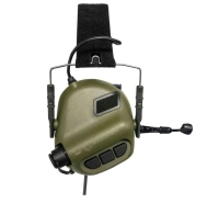 Наушники противошумные EARMOR M32 MOD3 Electronic Communication Hearing Protector цв. Foliage Green превью 1