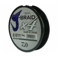 Плетенка DAIWA J-Braid X4 270 м цв. зеленый 0,29 мм