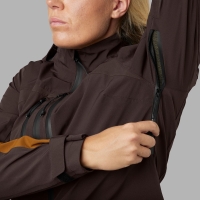 Куртка SEELAND Dog Active Jacket Women цвет Dark Brown превью 4