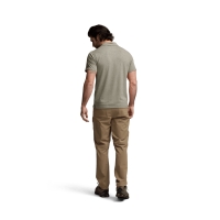 Поло SITKA Essential SS Polo цвет Oak Heather превью 7