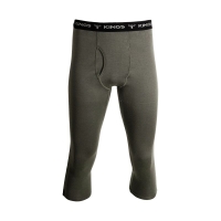 Кальсоны KING'S XKG Foundation 260 Zip Off Merino Bottom цвет Olive превью 3