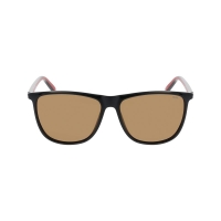 Очки солнцезащитные INVU Мужские IB22566B с чехлом 20201 цв. черный с красным цв. ст. светло-коричневый превью 2