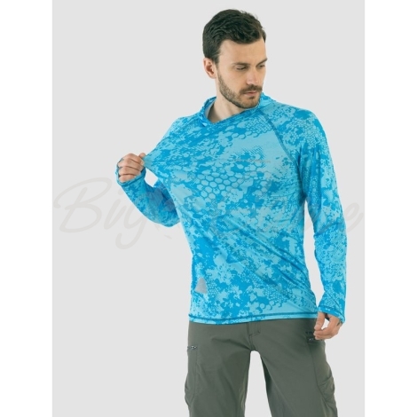 Джерси TRITON InterLock цвет Blue Print фото 9