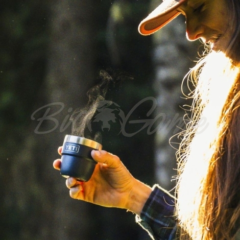 Термочашка YETI Rambler Espresso Stackable Cup (2 шт.) 120 цвет Navy фото 5