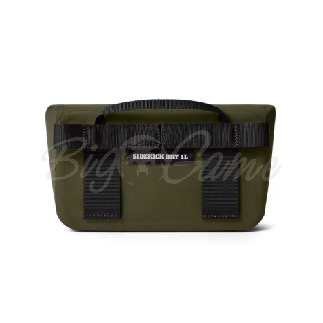 Гермосумка поясная YETI Side Kick Dry 1 л цвет Olive / Black фото 4