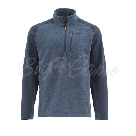 Пуловер SIMMS Rivershed Sweater Quarter Zip цвет Dark Moon фото 2