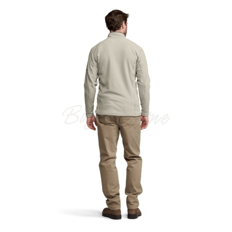 Толстовка SITKA Snowcrest Half-Zip Fleece Pullover цвет Oak Heather фото 7