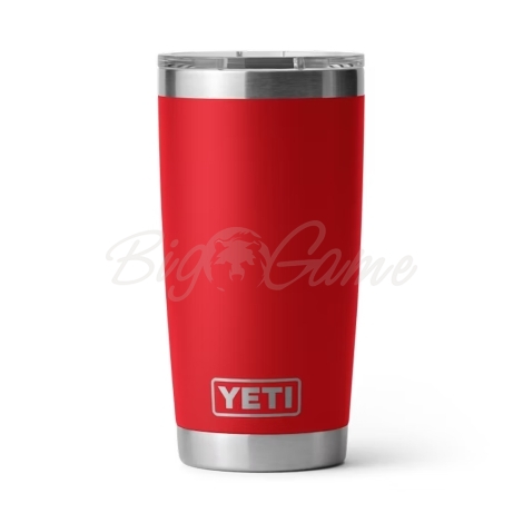 Термокружка YETI Rambler Tumbler w/Magslider 591 цвет Red фото 1
