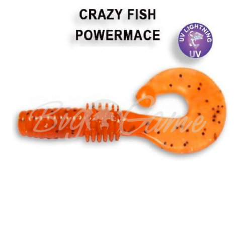 Твистер CRAZY FISH Power Mace 1,6" (8 шт.) зап. анис, код цв. 18 фото 1