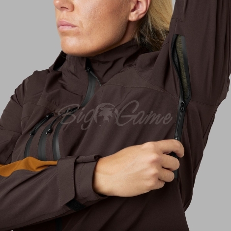 Куртка SEELAND Dog Active Jacket Women цвет Dark Brown фото 4