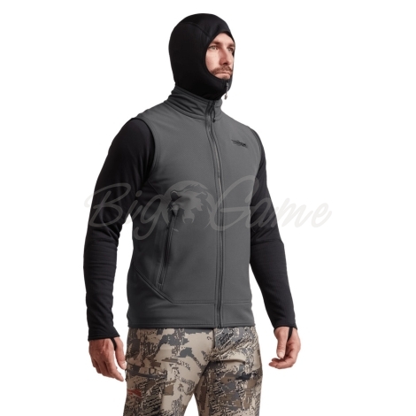 Жилет SITKA Alpha Fleece Vest цвет Iron Grey фото 7
