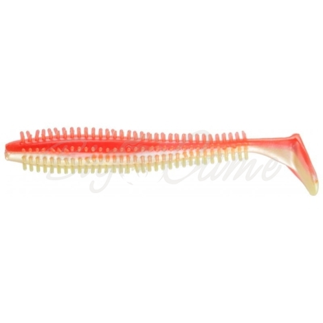 Виброхвост FOX RAGE Spikey Shad 9 см (6 шт.) цв. Red Citron фото 1